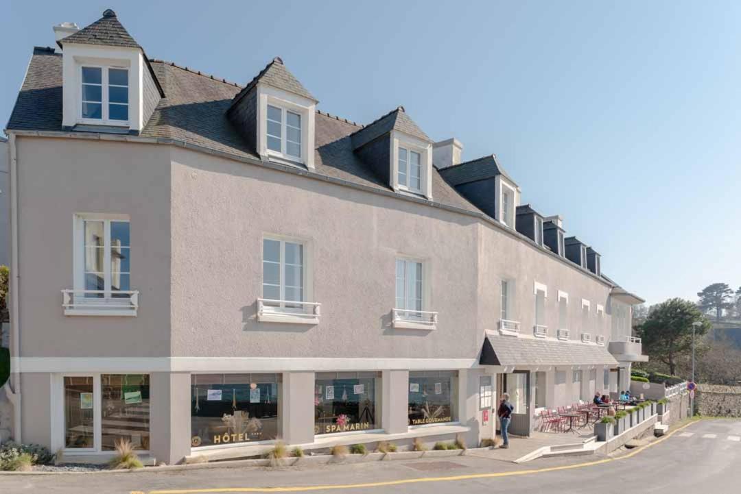 Hotel La Baie Des Anges Spa Marin Landeda Bagian luar foto